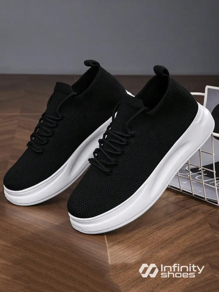 Tênis Chunky Malha Respirável Solado Robusto Tênis Chunky Malha Respirável Solado Robusto