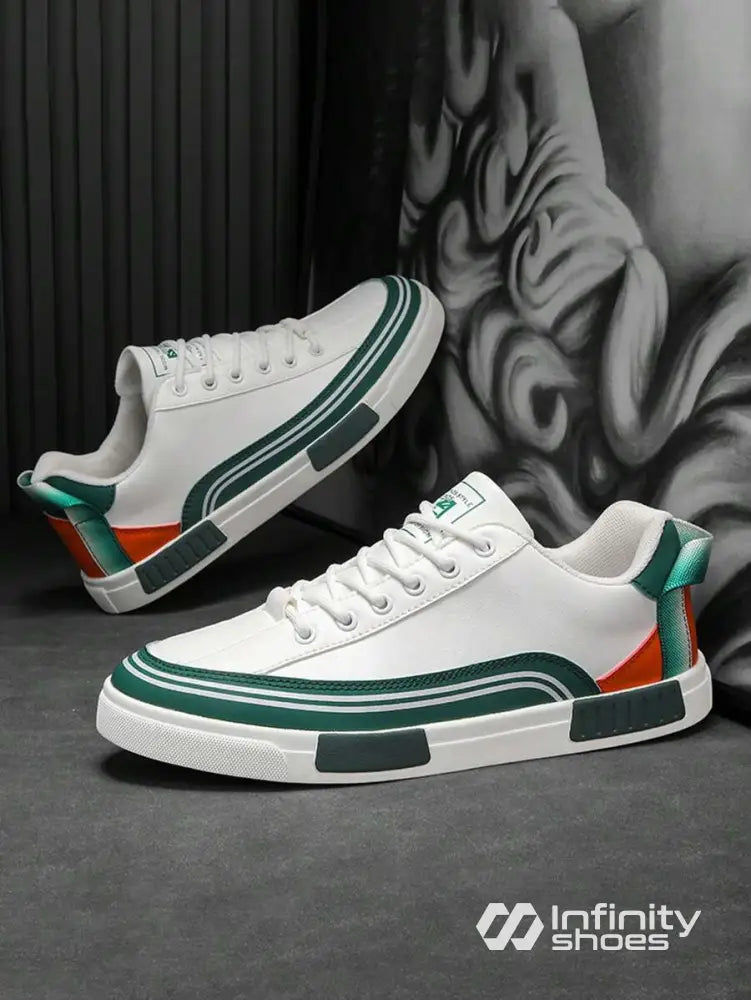 Tênis Street Cano Baixo Design Moderno Branco / 36 Tênis Street Cano Baixo Design Moderno