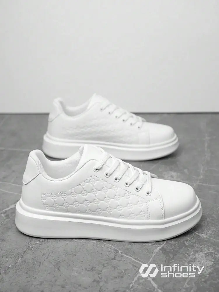 Tênis Street Cano Baixo Estrutura Confortável Branco / 36 Tênis Street Cano Baixo Estrutura Confortável