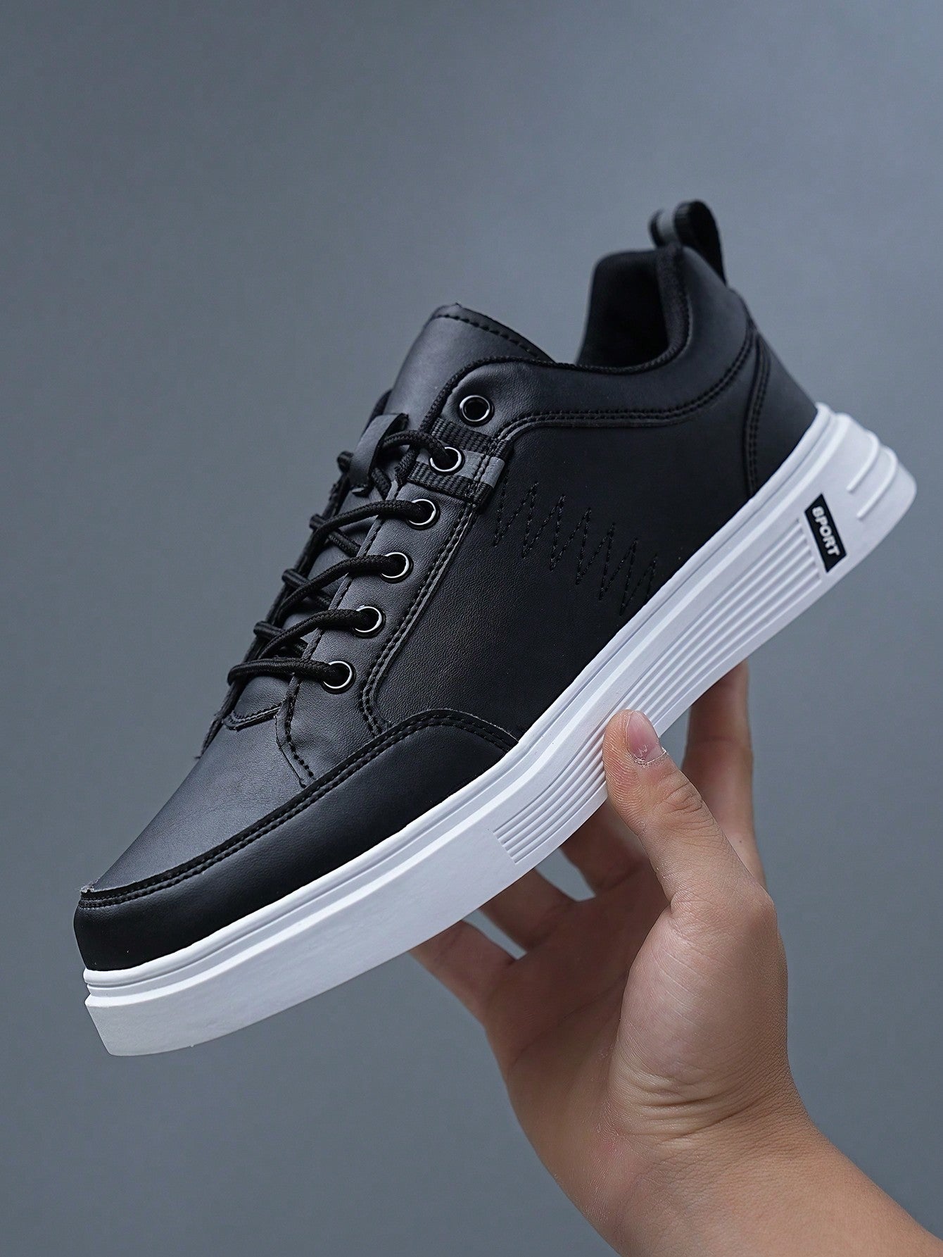Tênis Casual Solado Grosso Estilo Urbano