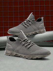 Tênis Corrida Leve Respirável Com Solado Flexível Antiderrapante