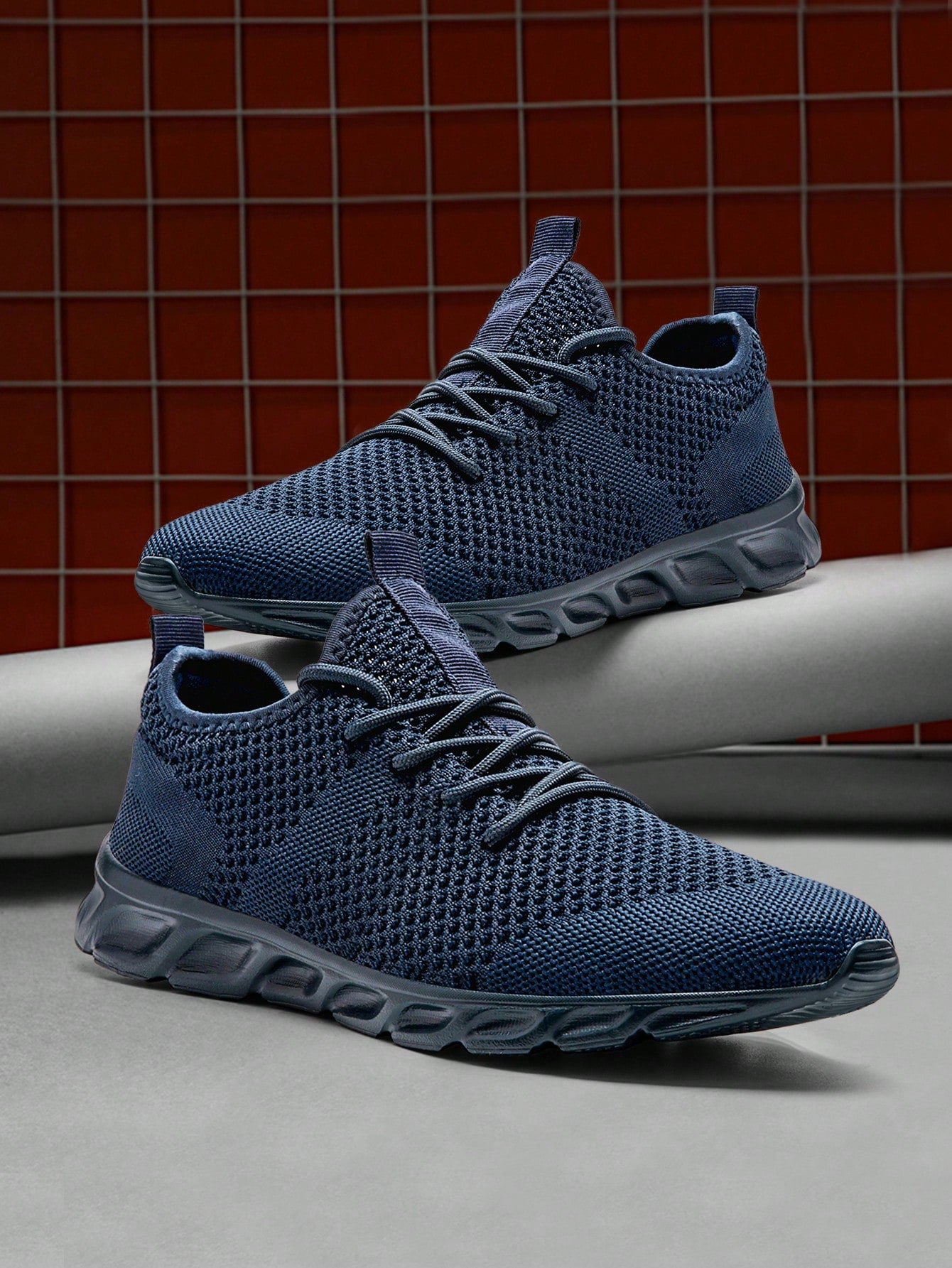 Tênis Corrida Leve Respirável Com Solado Flexível Antiderrapante