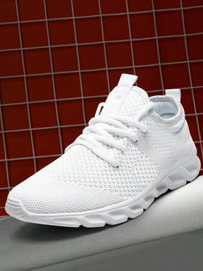 Tênis Corrida Leve Respirável Com Solado Flexível Antiderrapante