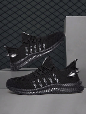 Tênis Corrida Confortável Com Detalhes Estilo Moderno