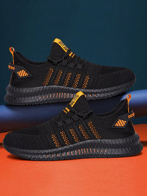 Tênis Corrida Confortável Com Detalhes Estilo Moderno