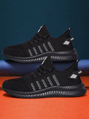 Tênis Corrida Confortável Com Detalhes Estilo Moderno