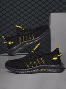 Tênis Corrida Confortável Com Detalhes Estilo Moderno