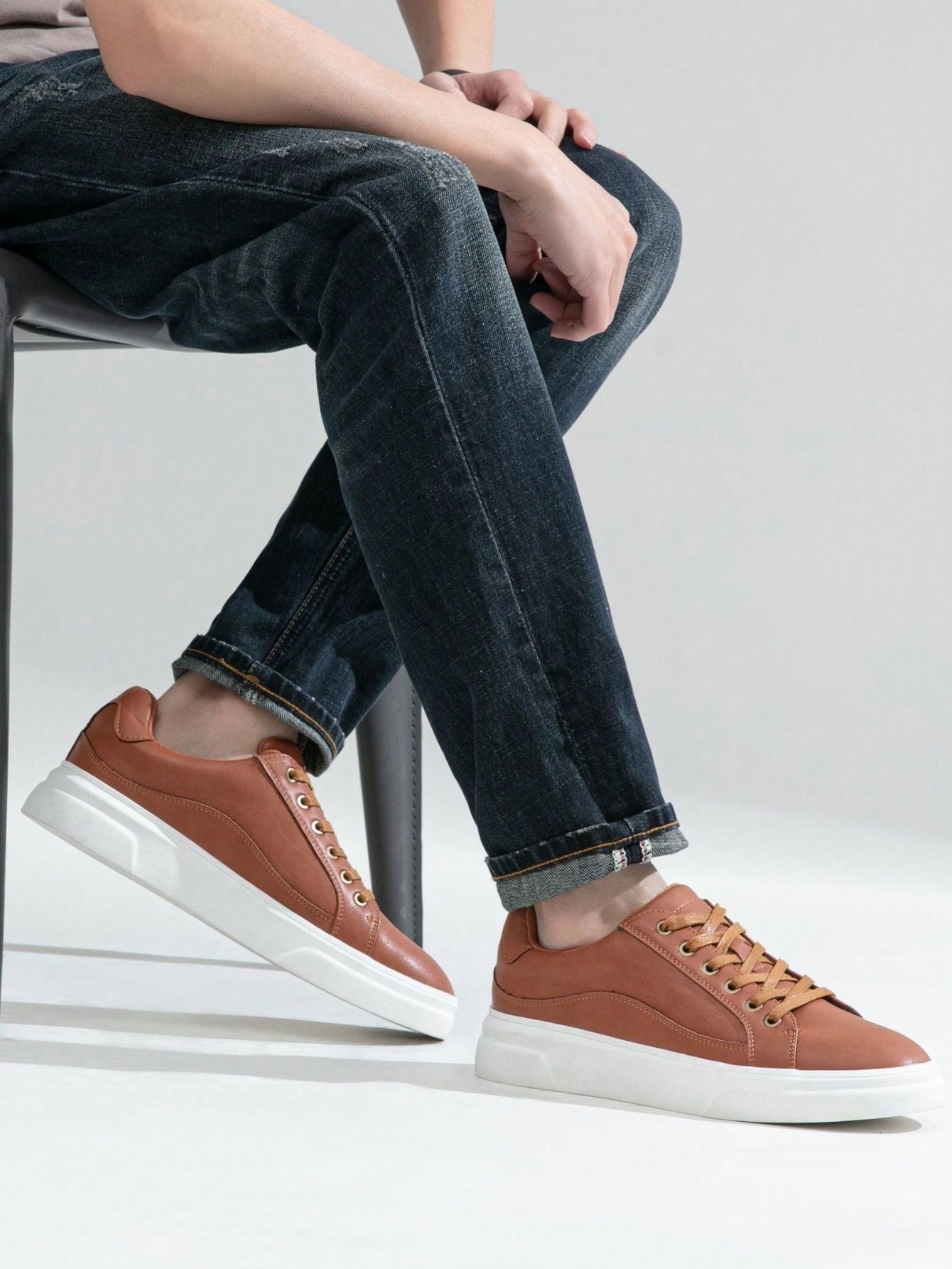 Tênis Casual Conforto Urbano Solado Grosso