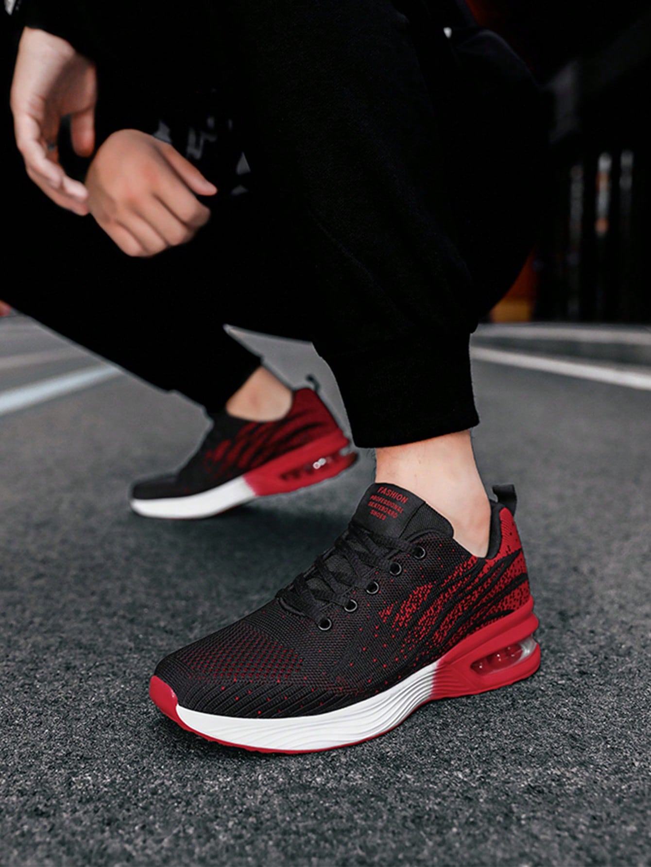 Tênis Corrida Leve Com Solado Air Cushion Antiderrapante