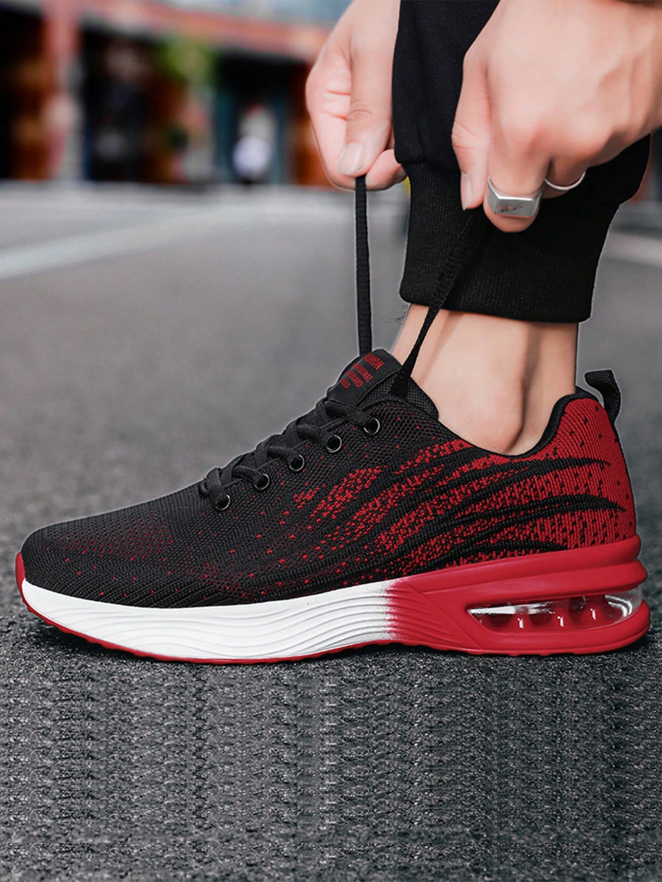 Tênis Corrida Leve Com Solado Air Cushion Antiderrapante