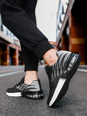 Tênis Corrida Leve Com Solado Air Cushion Antiderrapante