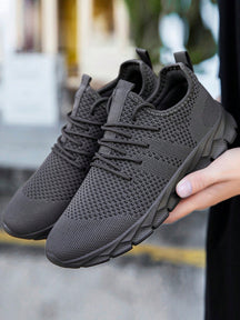Tênis Corrida Leve Respirável Com Solado Flexível