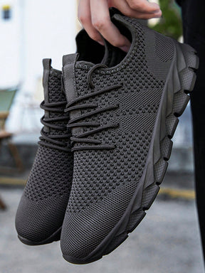 Tênis Corrida Leve Respirável Com Solado Flexível