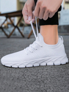 Tênis Corrida Leve Respirável Com Solado Flexível