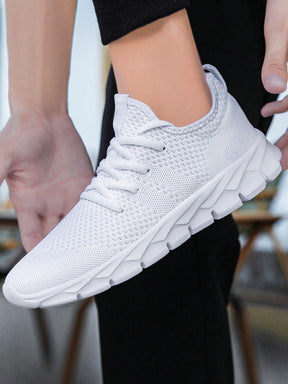 Tênis Corrida Leve Respirável Com Solado Flexível