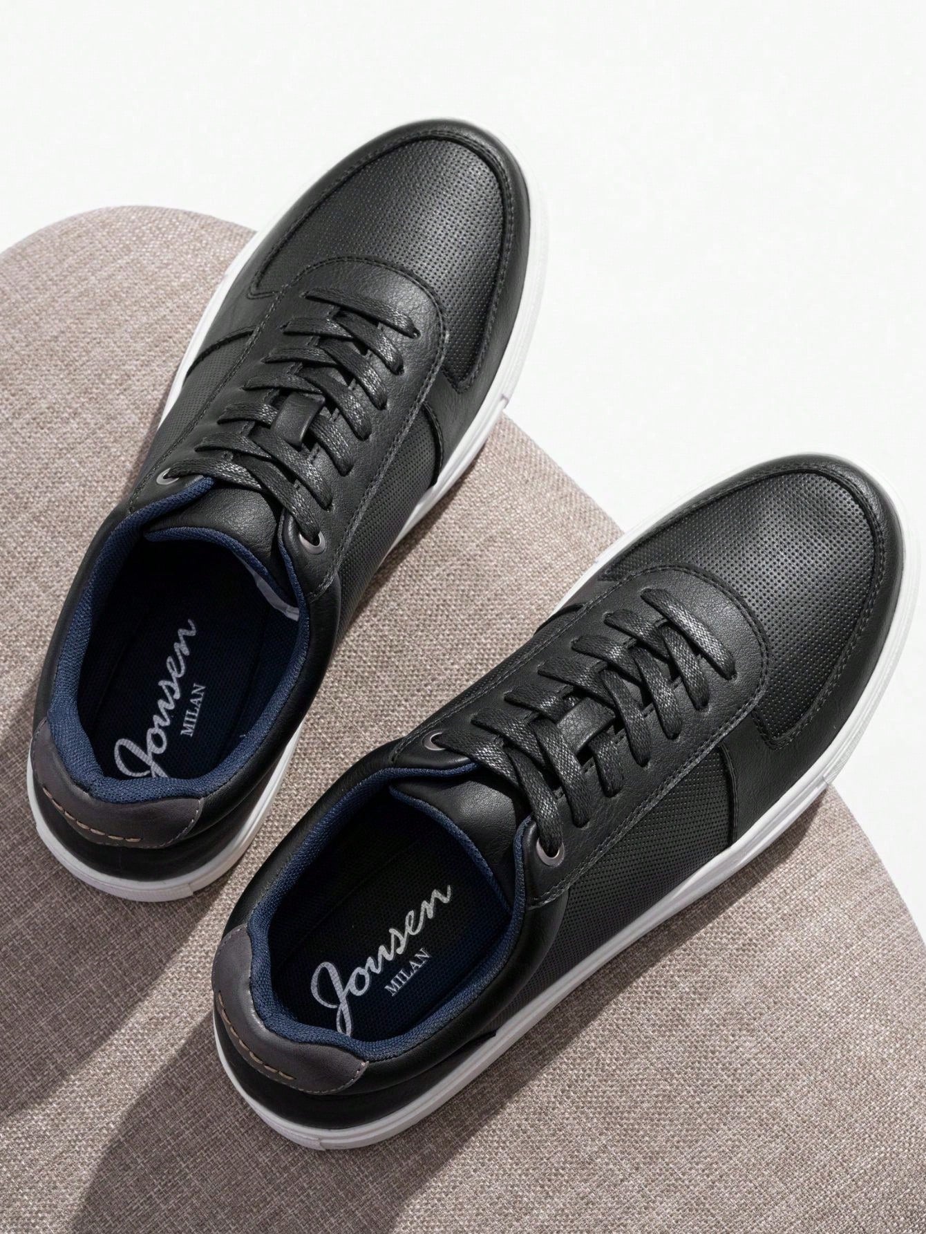 Tênis Casual Texturizado Design Moderno Urbano