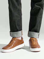Tênis Casual Texturizado Design Moderno Urbano
