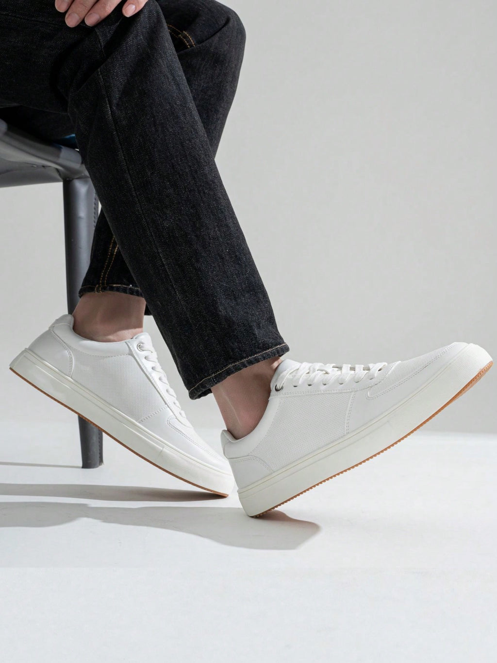 Tênis Casual Texturizado Design Moderno Urbano