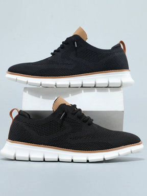 Tênis Corrida Knit Leve Respirável