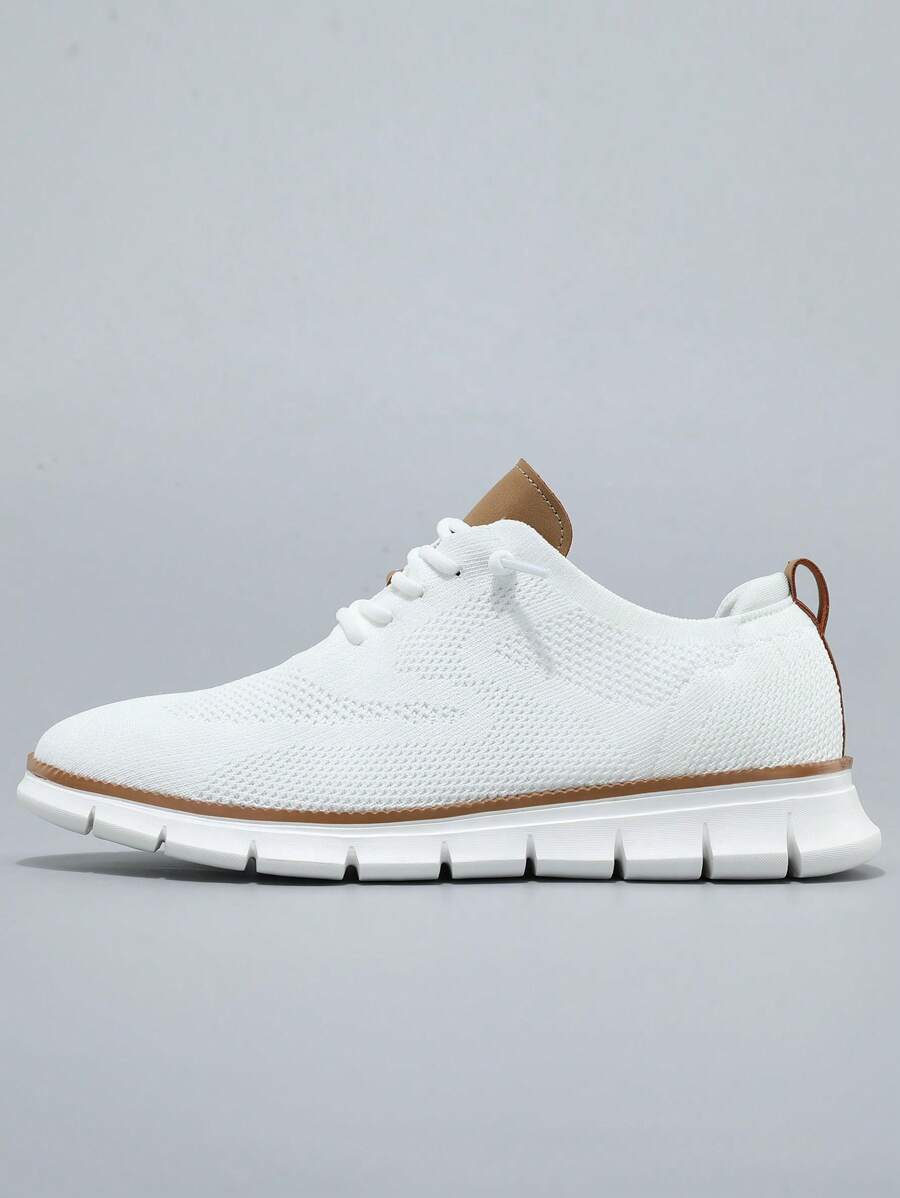 Tênis Corrida Knit Leve Respirável