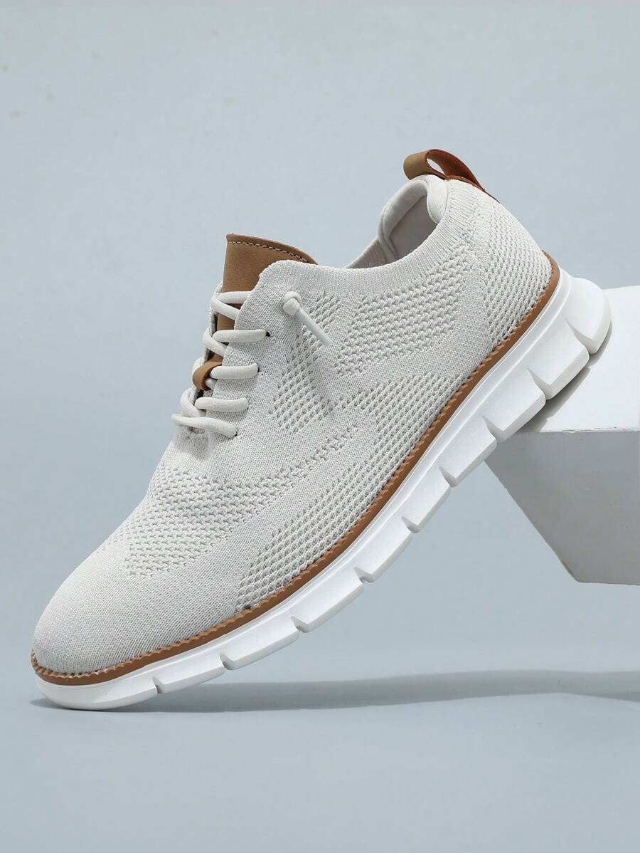 Tênis Corrida Knit Leve Respirável
