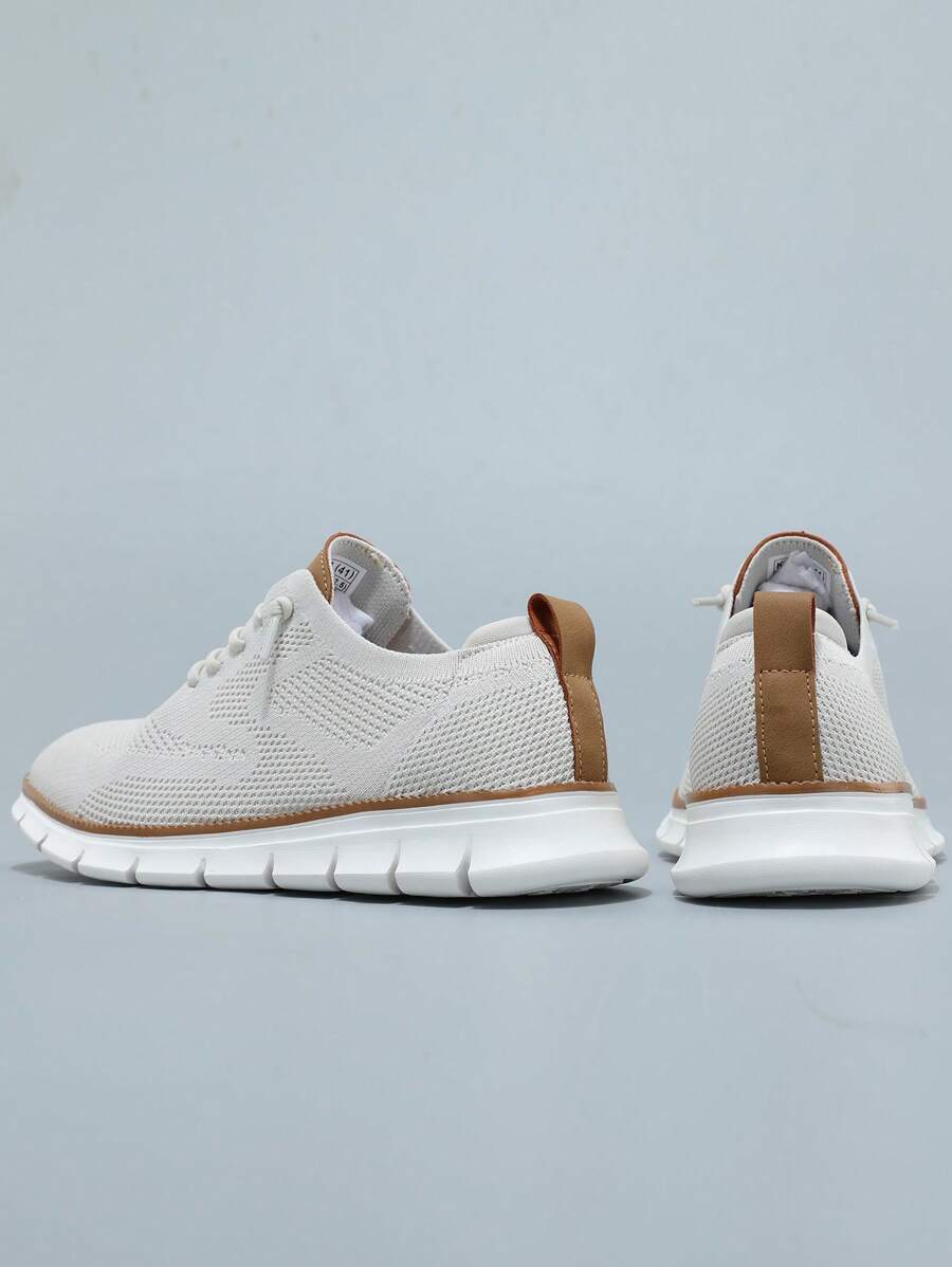 Tênis Corrida Knit Leve Respirável