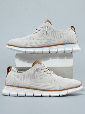 Tênis Corrida Knit Leve Respirável