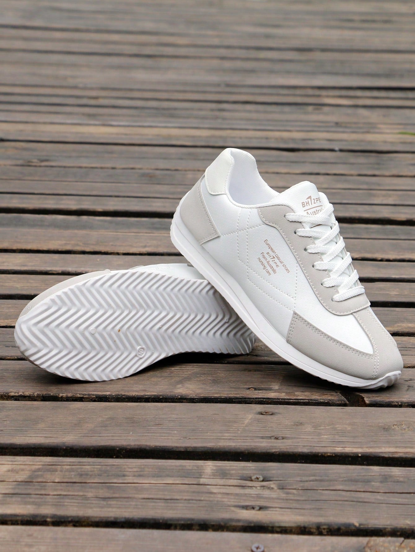 Tênis Casual Cano Baixo Estilo Retrô Solado Leve