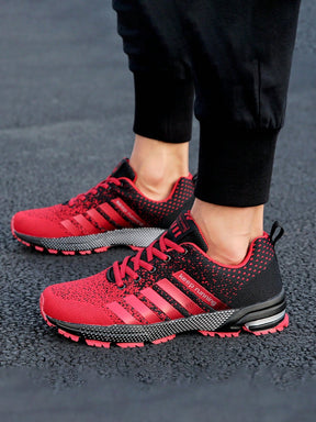 Tênis Corrida Com Amortecimento Potente E Design Esportivo