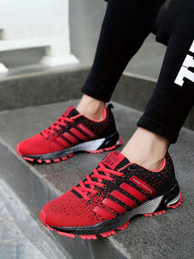 Tênis Corrida Com Amortecimento Potente E Design Esportivo