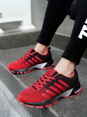 Tênis Corrida Com Amortecimento Potente E Design Esportivo