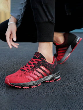 Tênis Corrida Com Amortecimento Potente E Design Esportivo