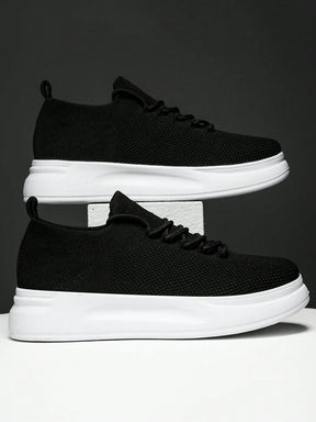 Tênis Chunky Malha Respirável Solado Robusto