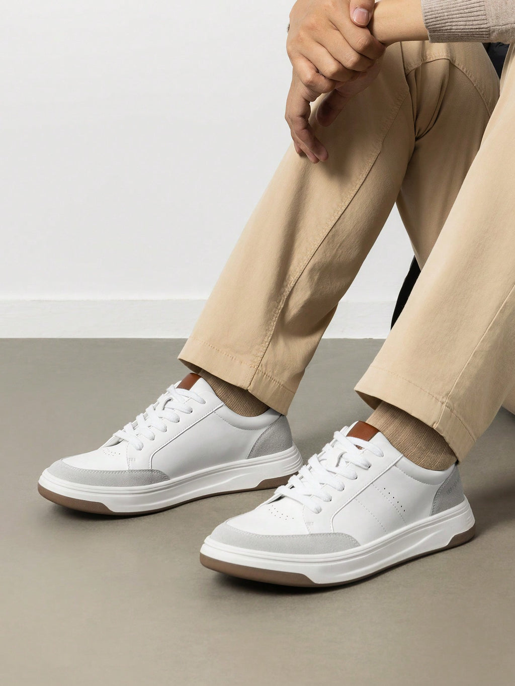 Tênis Casual Design Bicolor Conforto Moderno