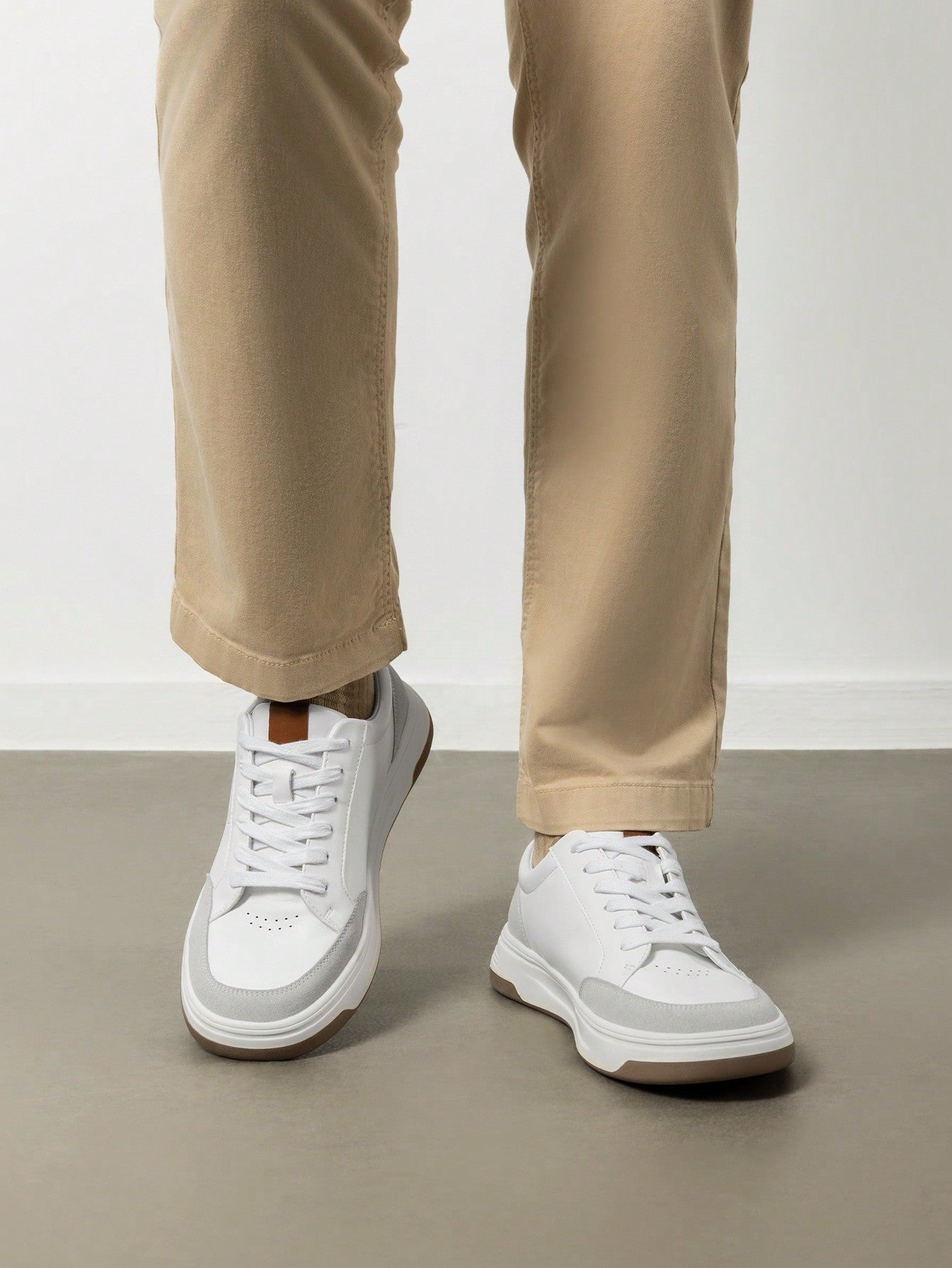 Tênis Casual Design Bicolor Conforto Moderno