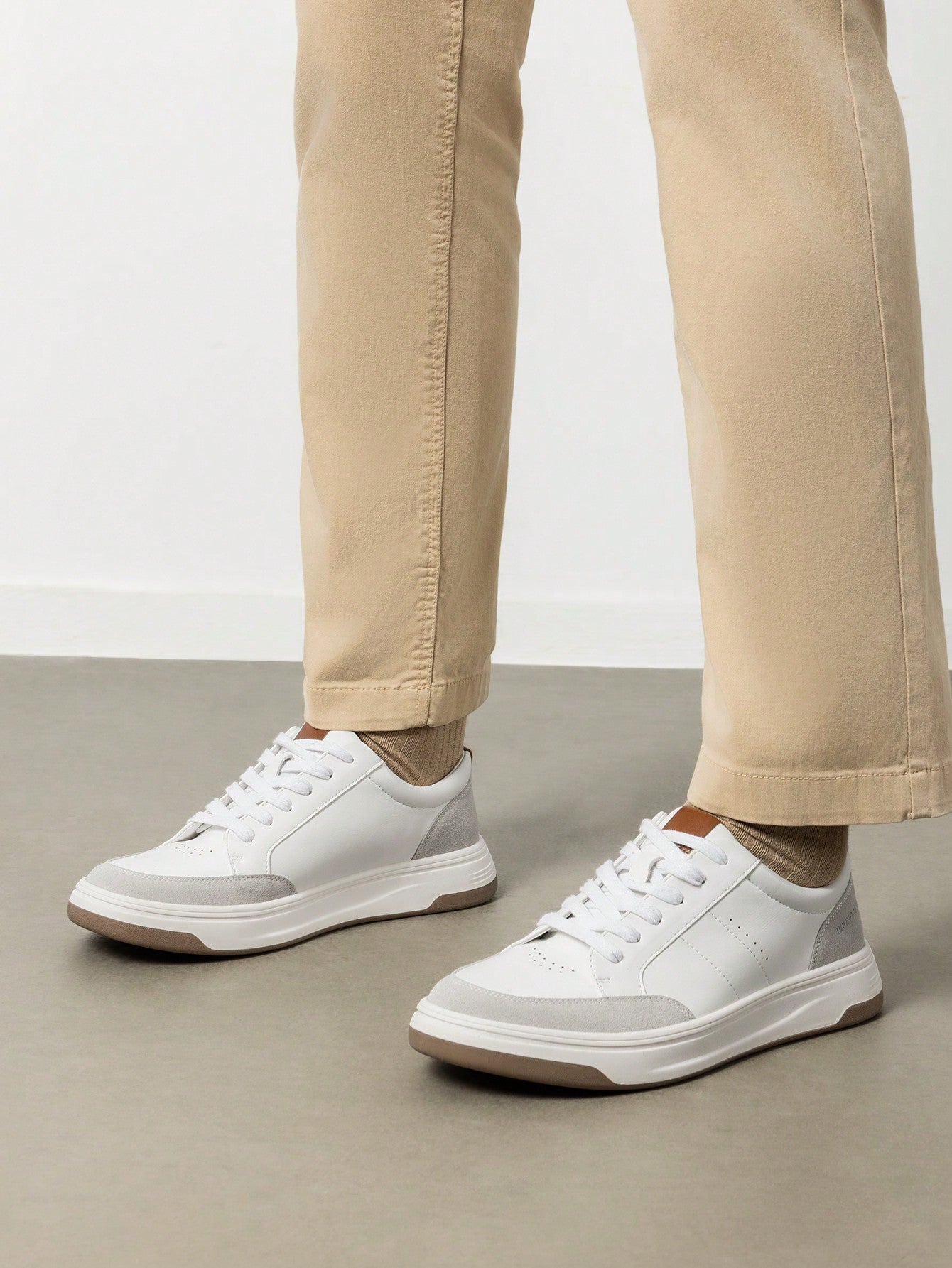 Tênis Casual Design Bicolor Conforto Moderno