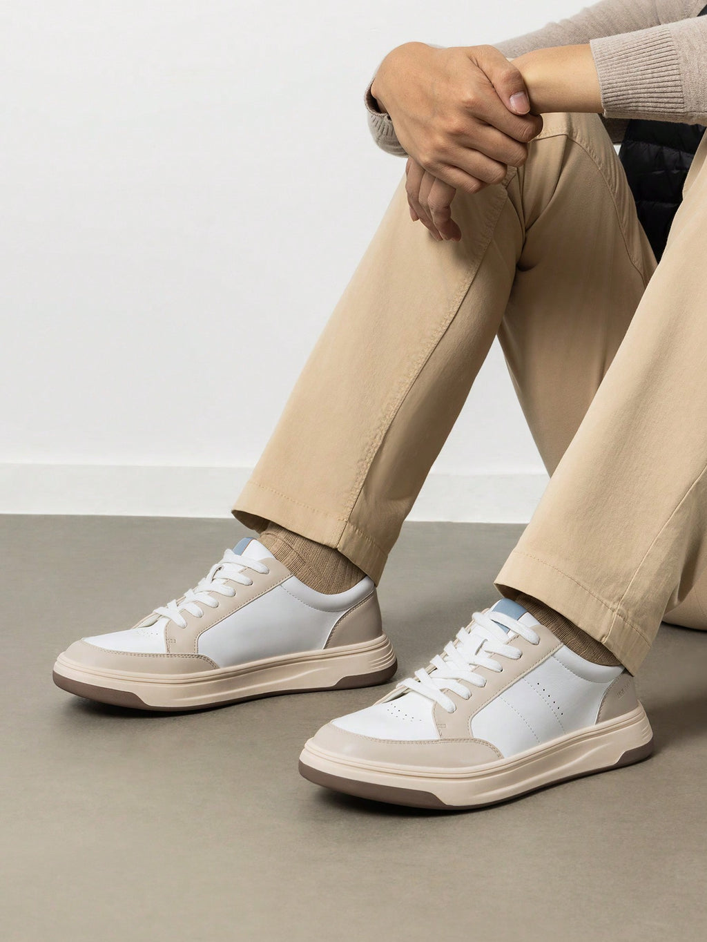 Tênis Casual Design Bicolor Conforto Moderno