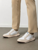 Tênis Casual Design Bicolor Conforto Moderno