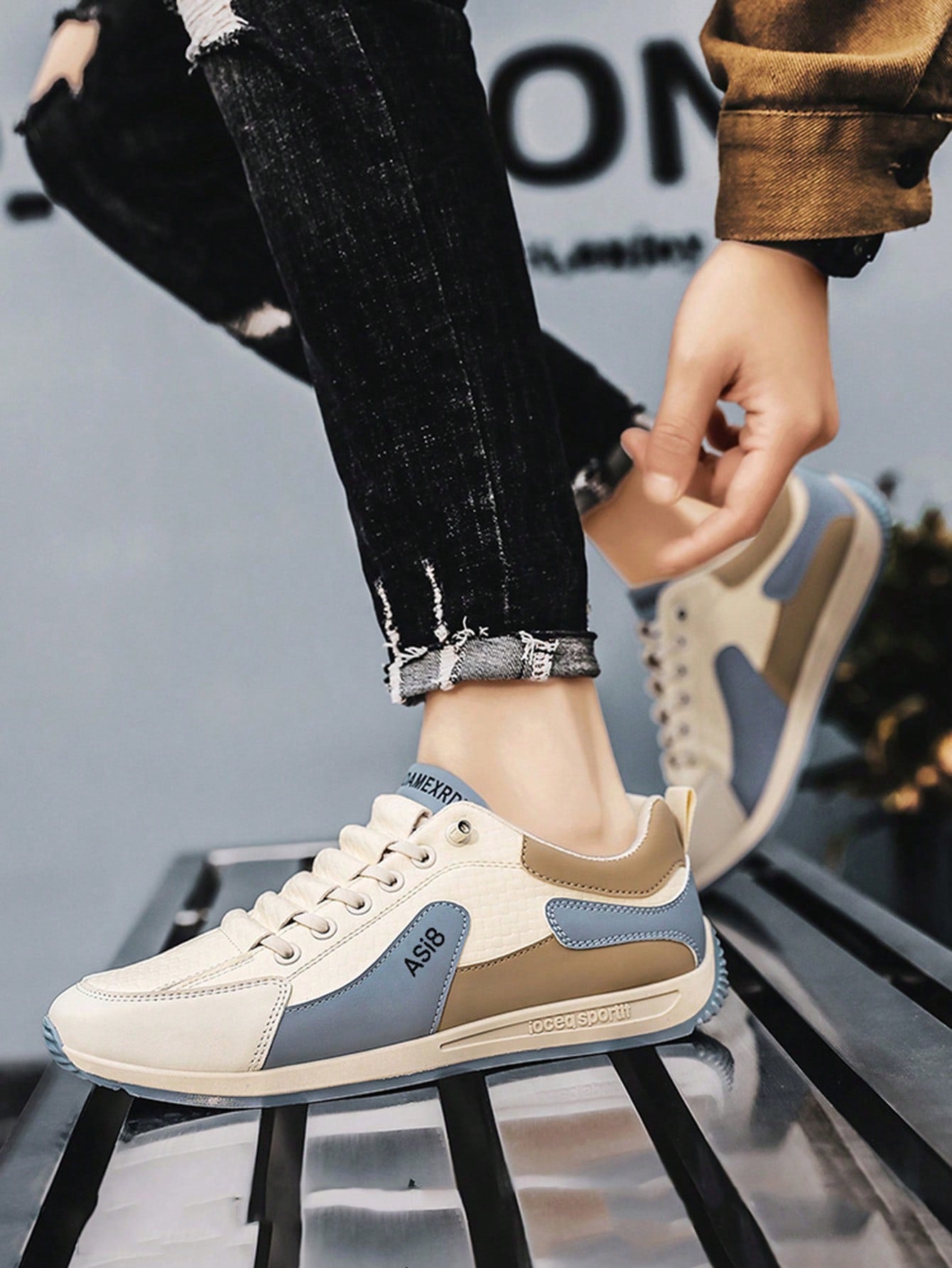 Tênis Casual Confortável Design Esportivo