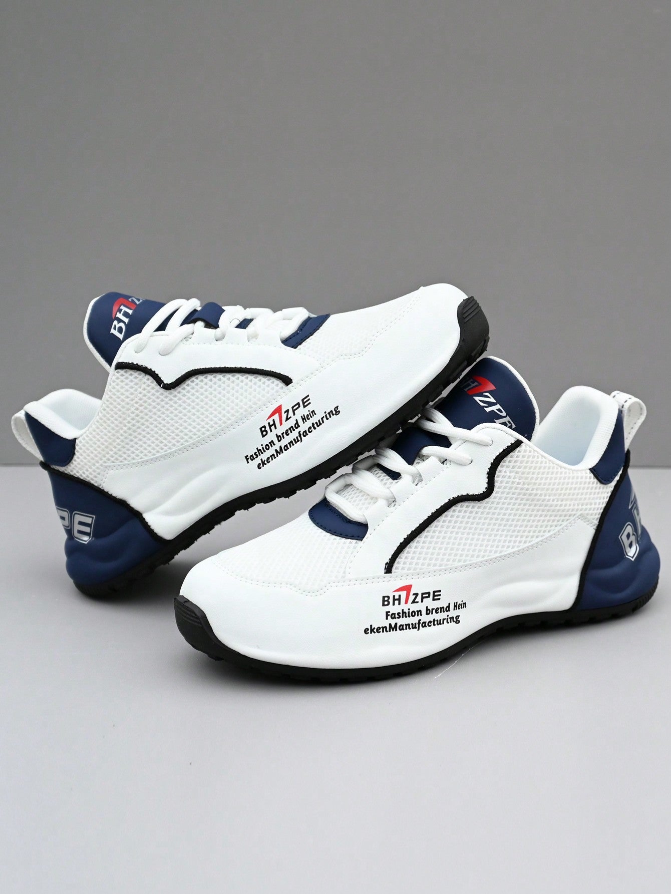 Tênis Casual Knit Respirável Recortes Esportivos