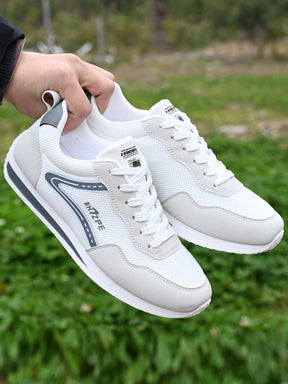 Tênis Casual Knit Respirável Solado Leve