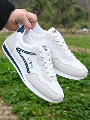 Tênis Casual Knit Respirável Solado Leve