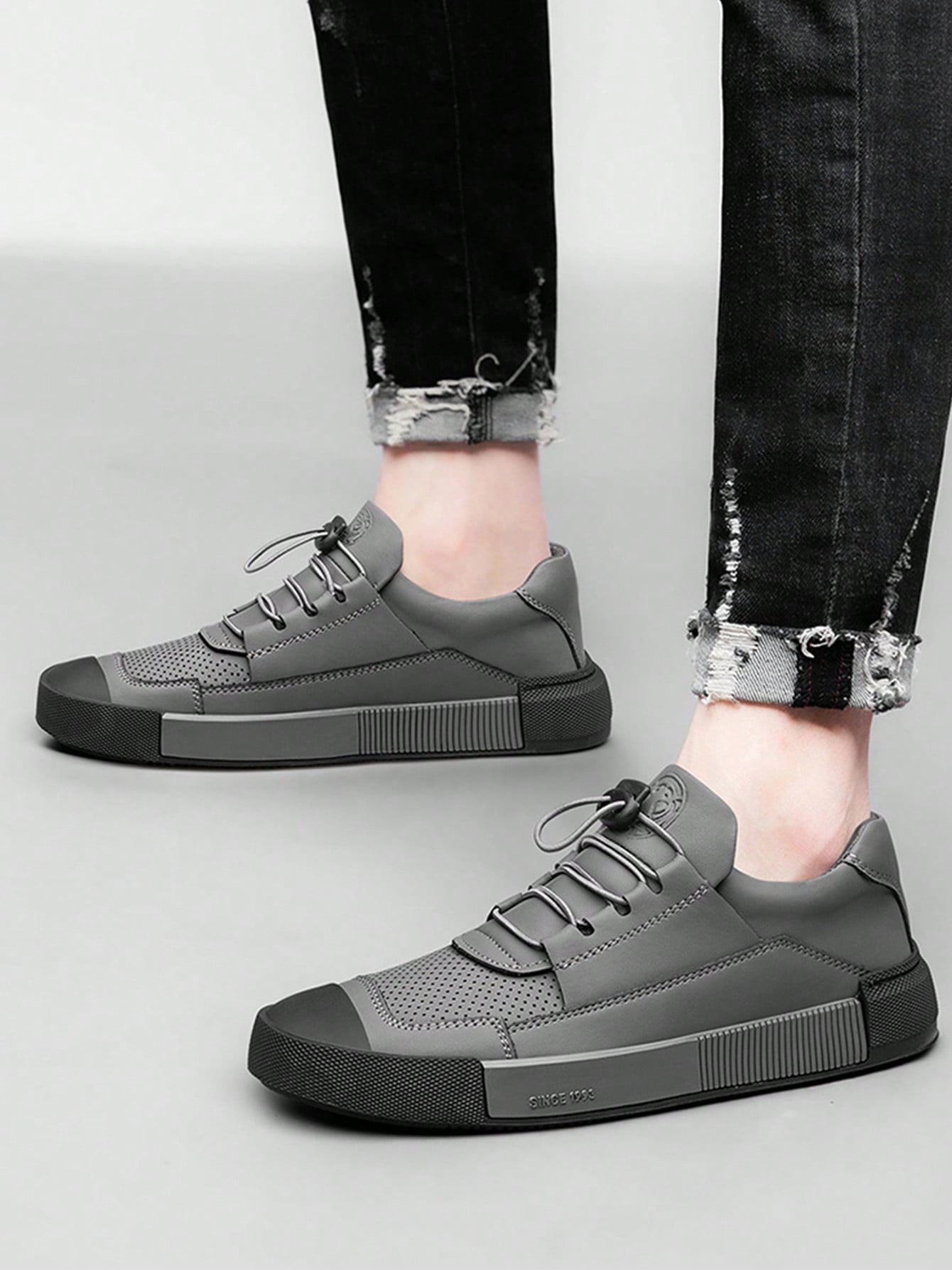 Tênis Street Estilo Urbano Cabedal Estruturado