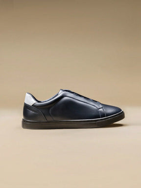 Tênis Casual Slip On Com Solado Baixo Confortável