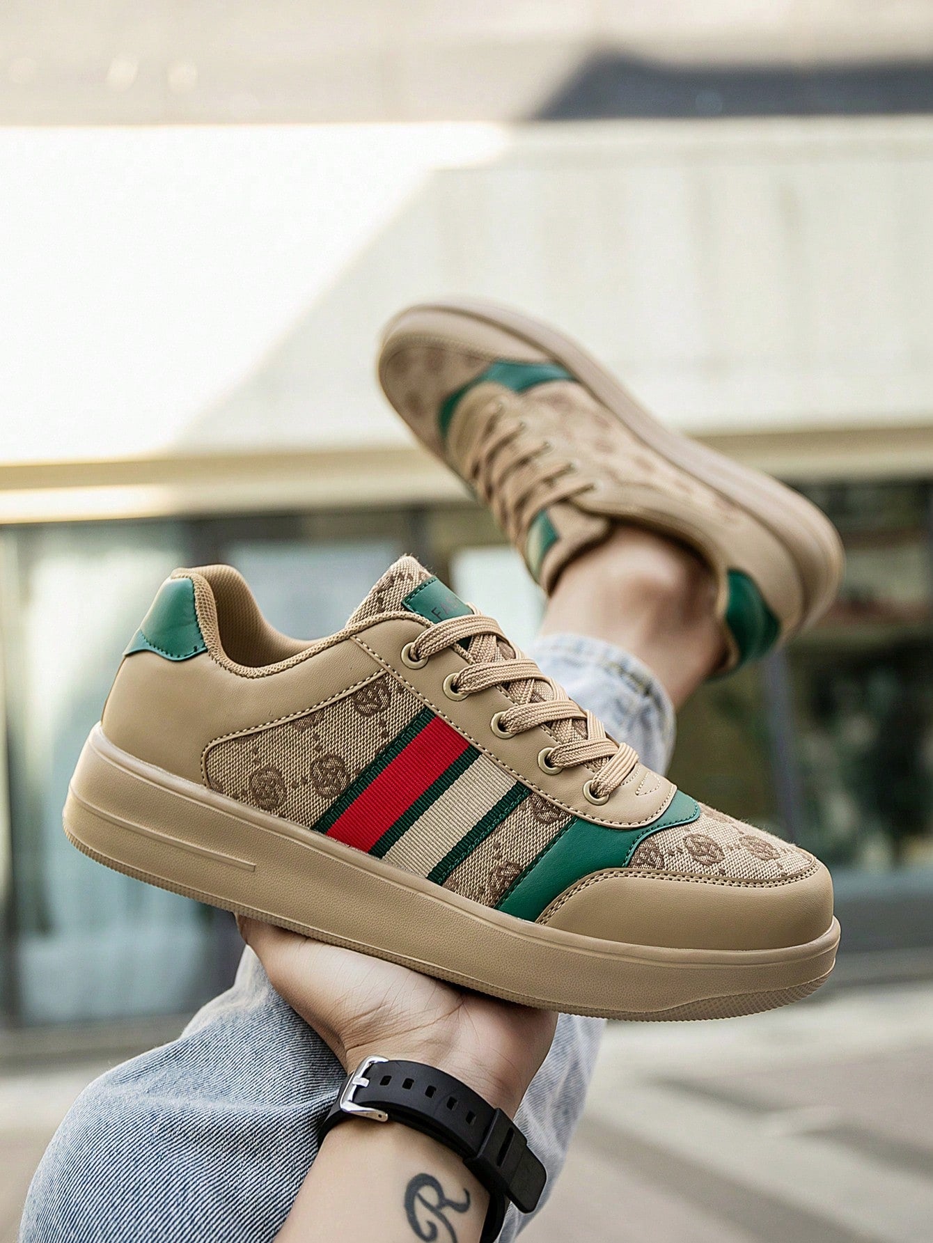 Tênis Street Cano Baixo Solado Resistente