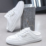 Tênis Casual Mule Lona Com Detalhe Respirável