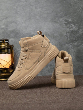 Tênis Street Cano Alto Solado Tratorado