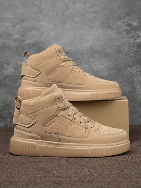 Tênis Street Cano Alto Solado Tratorado