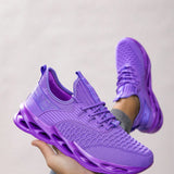 Tênis Chunky Knit Respirável Solado Futurista