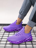 Tênis Chunky Knit Respirável Solado Futurista